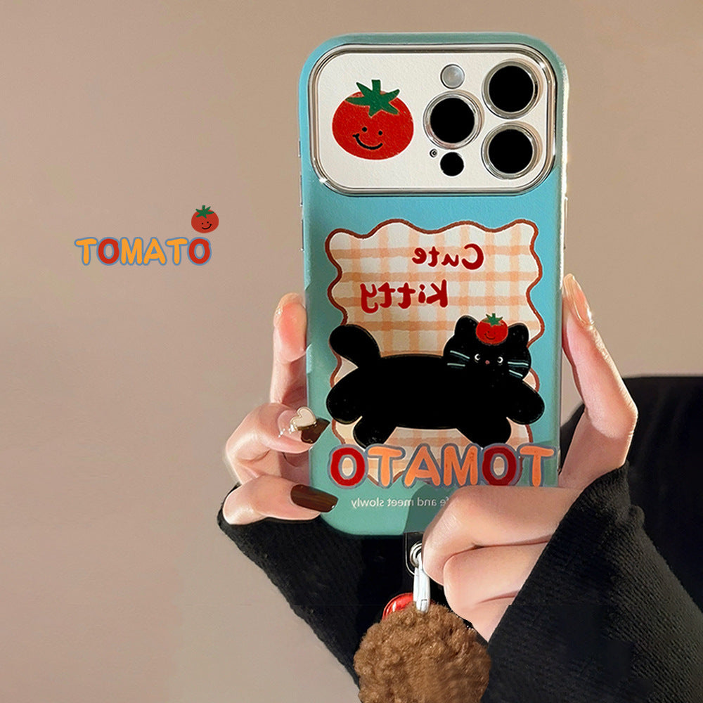 Cute Tomato Cat iPhone Case