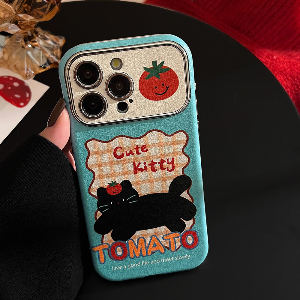 Cute Tomato Cat iPhone Case